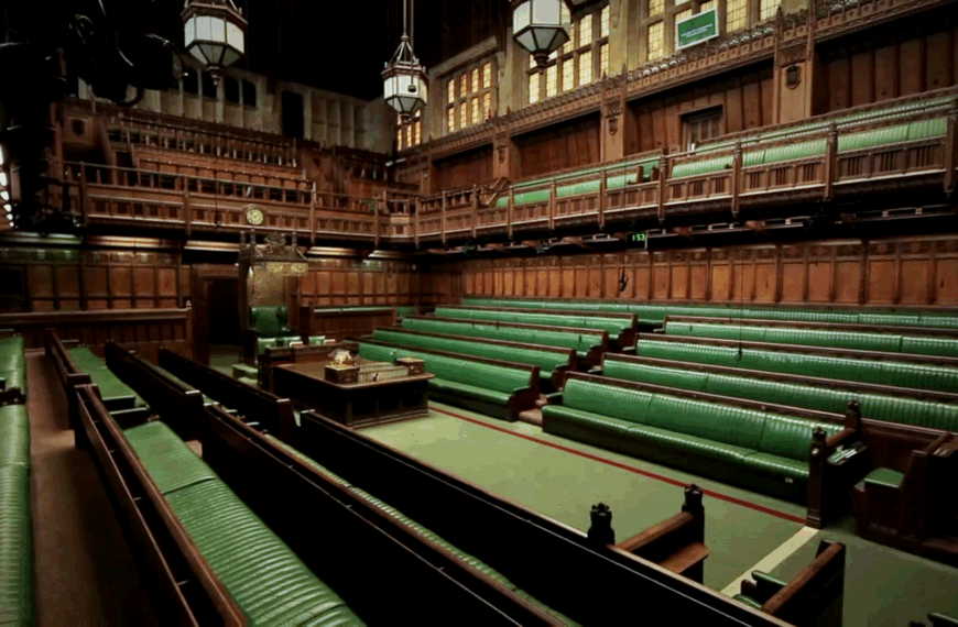 The House of Commons in London | Image: UK Parliament